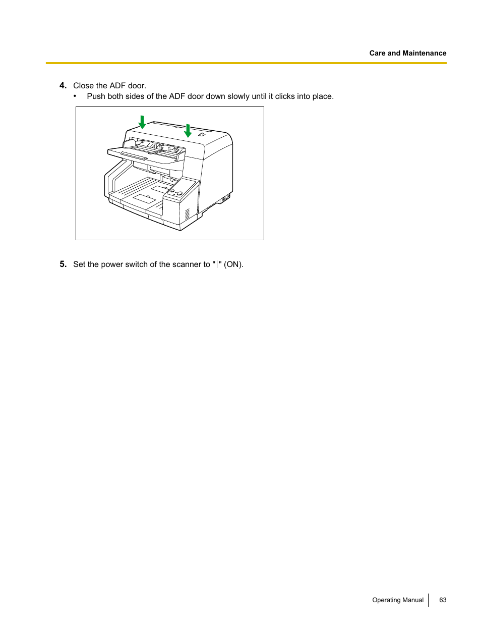 Panasonic KV-S5055C User Manual | Page 63 / 91