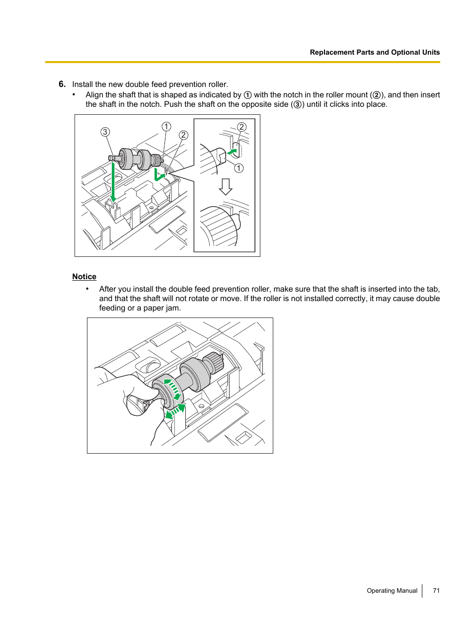 Panasonic KV-S5055C User Manual | Page 71 / 91