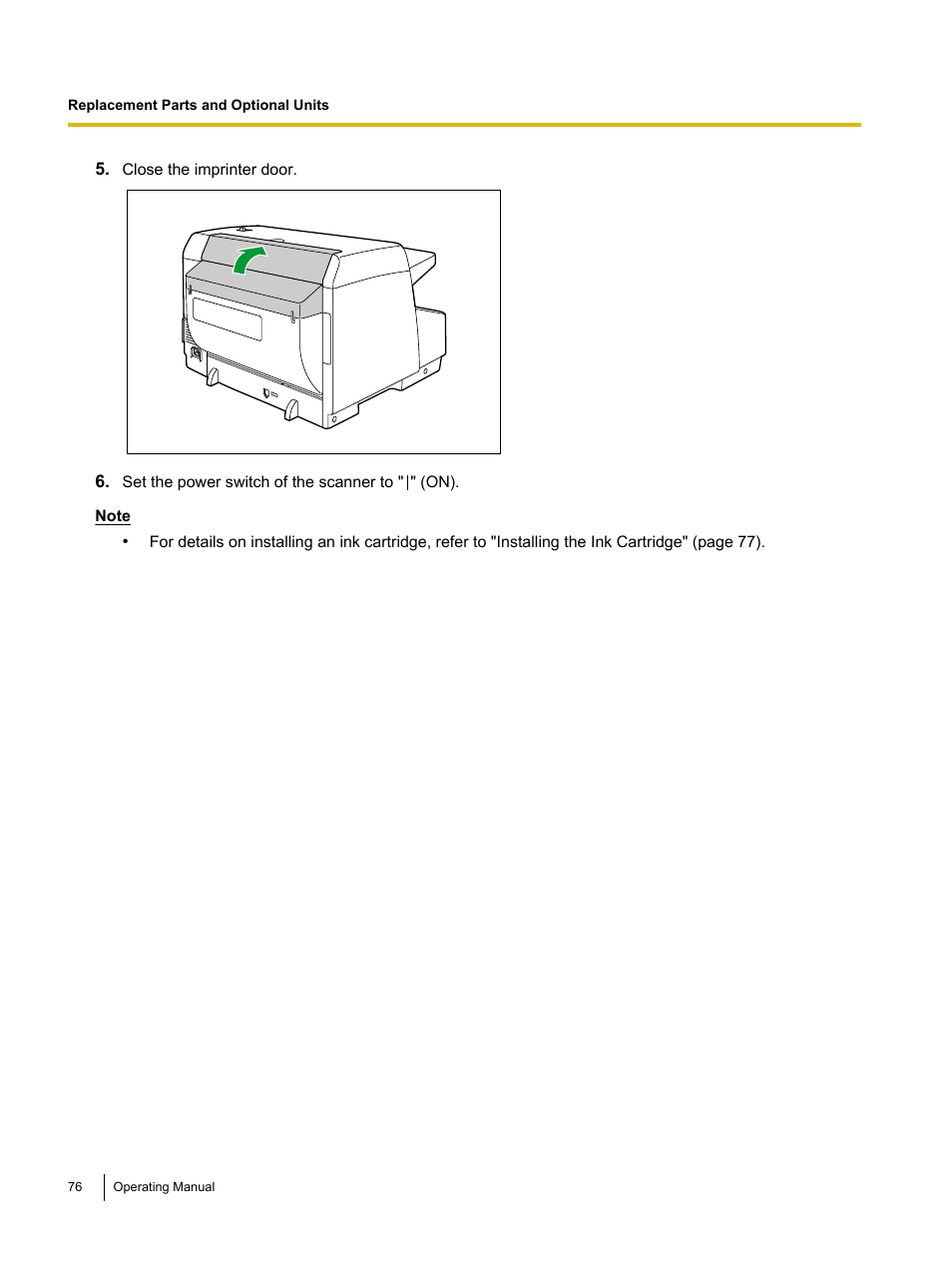 Panasonic KV-S5055C User Manual | Page 76 / 91