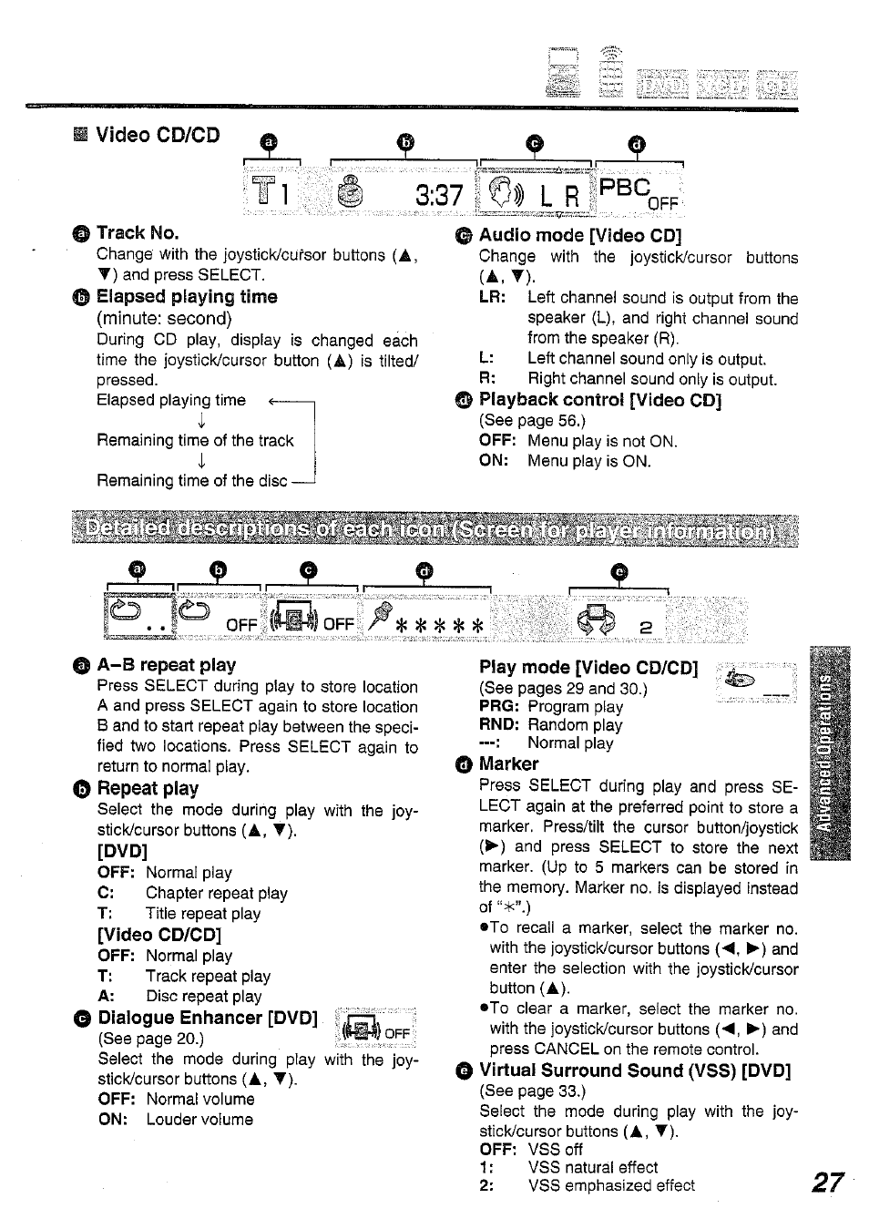 37 i ^1 l r | Panasonic DVD-L50PM User Manual | Page 27 / 58