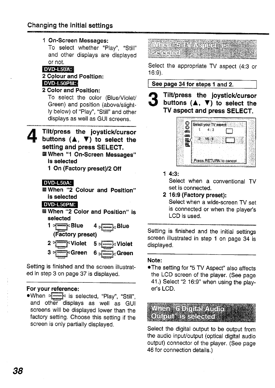 A , t ) | Panasonic DVD-L50PM User Manual | Page 38 / 58