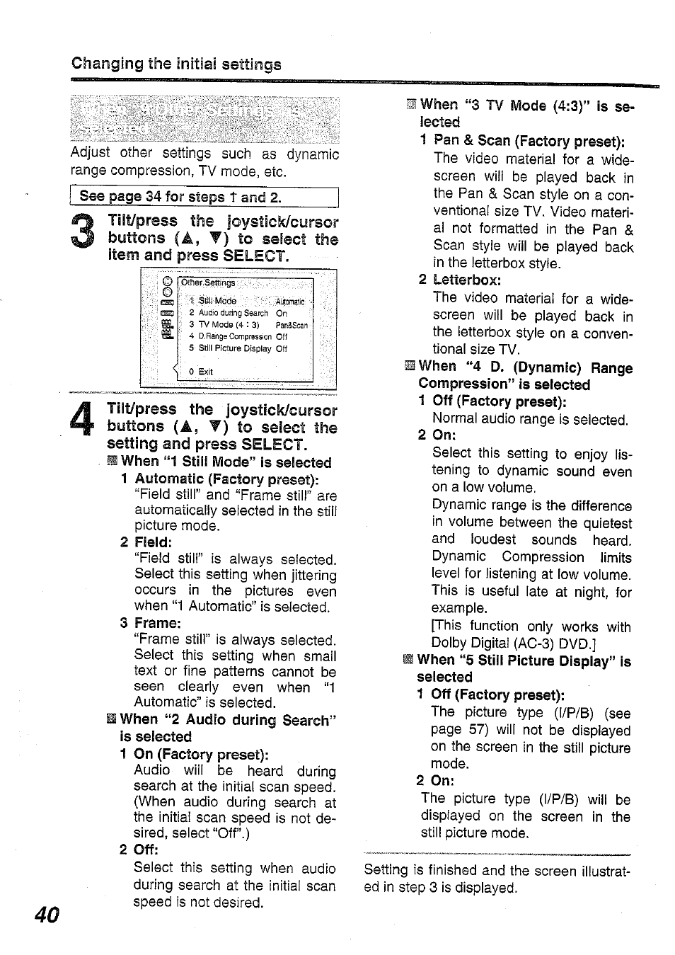 Panasonic DVD-L50PM User Manual | Page 40 / 58