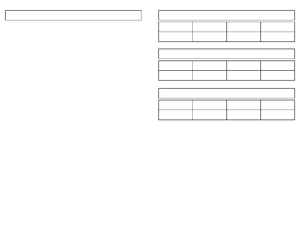 Cleaning exterior and tools, Feature chart | Panasonic MC-V5267 User Manual | Page 38 / 48
