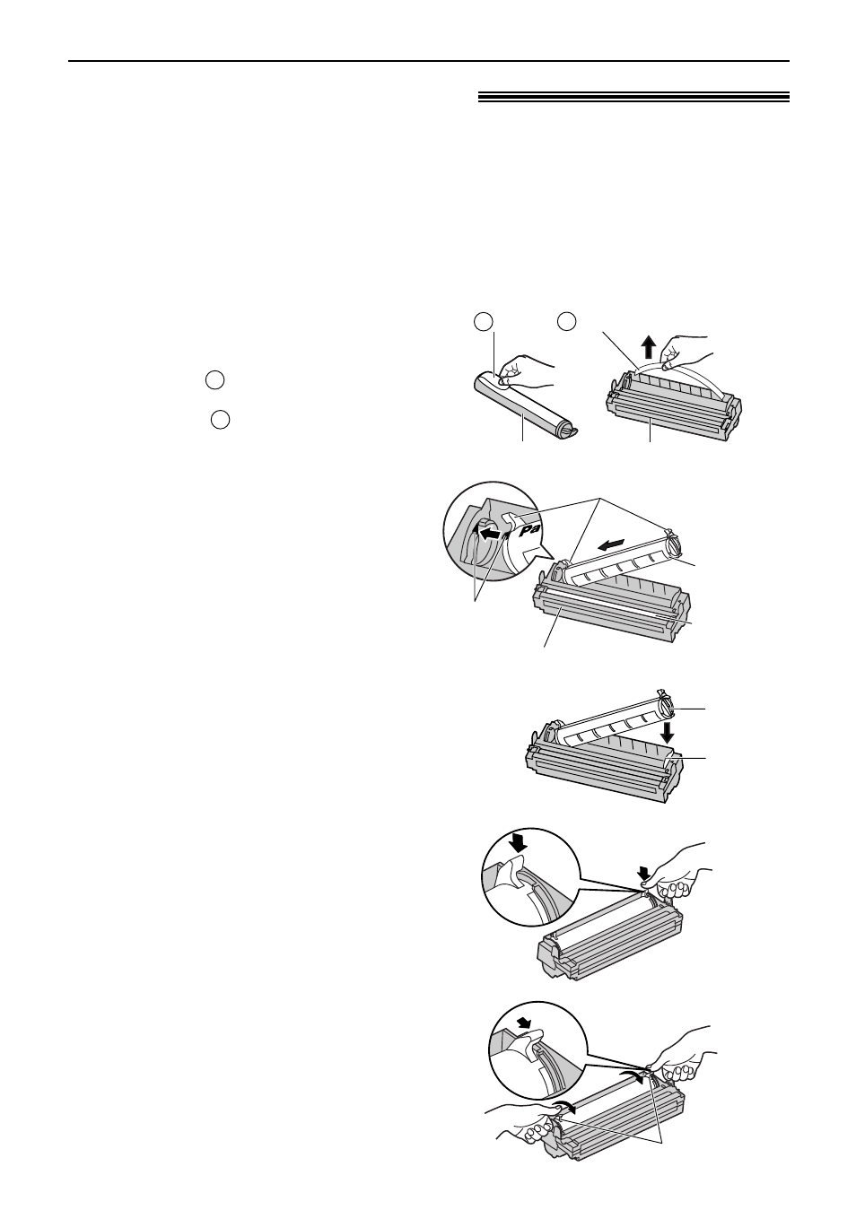 Setup, Toner cartridge and drum unit | Panasonic KX-FL501NZ User Manual | Page 14 / 84
