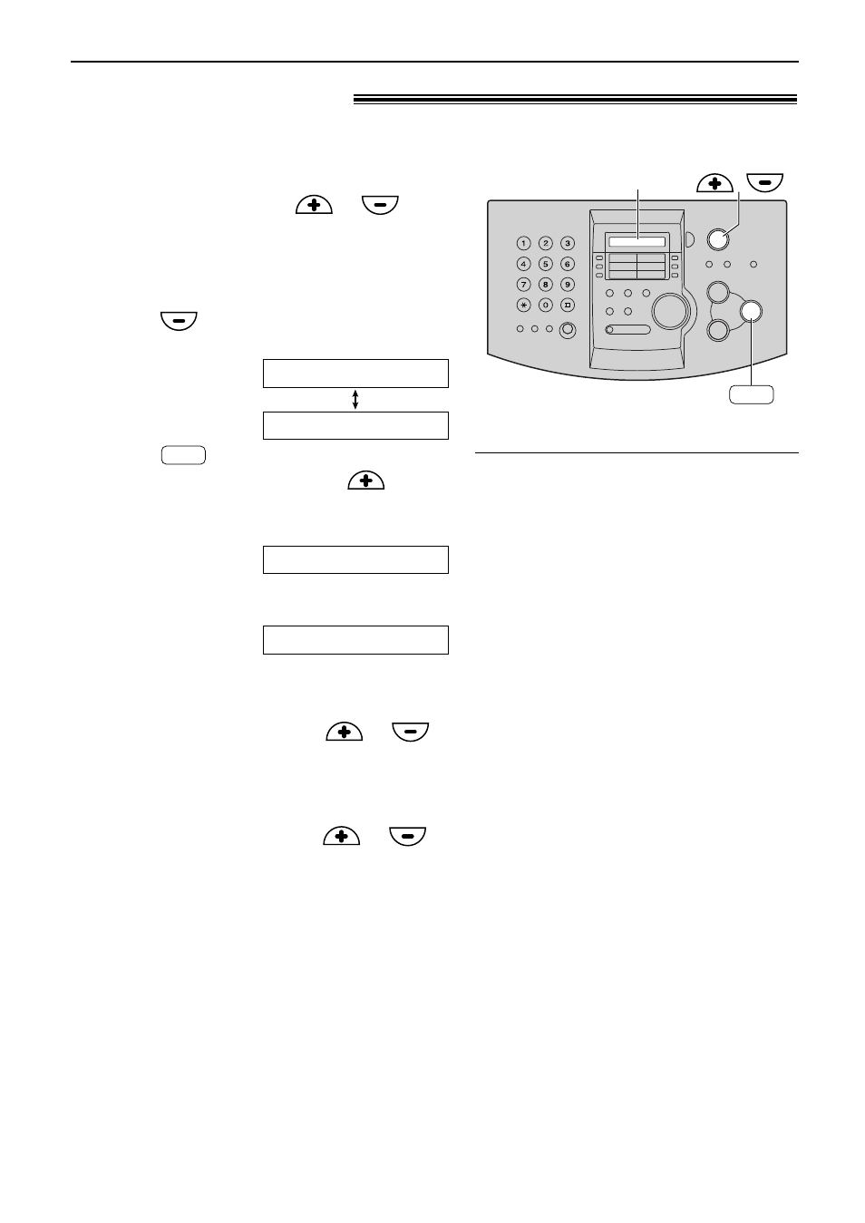 Volumes, Adjusting volumes, Ringer volume | Handset receiver volume, Monitor volume | Panasonic KX-FL501NZ User Manual | Page 23 / 84