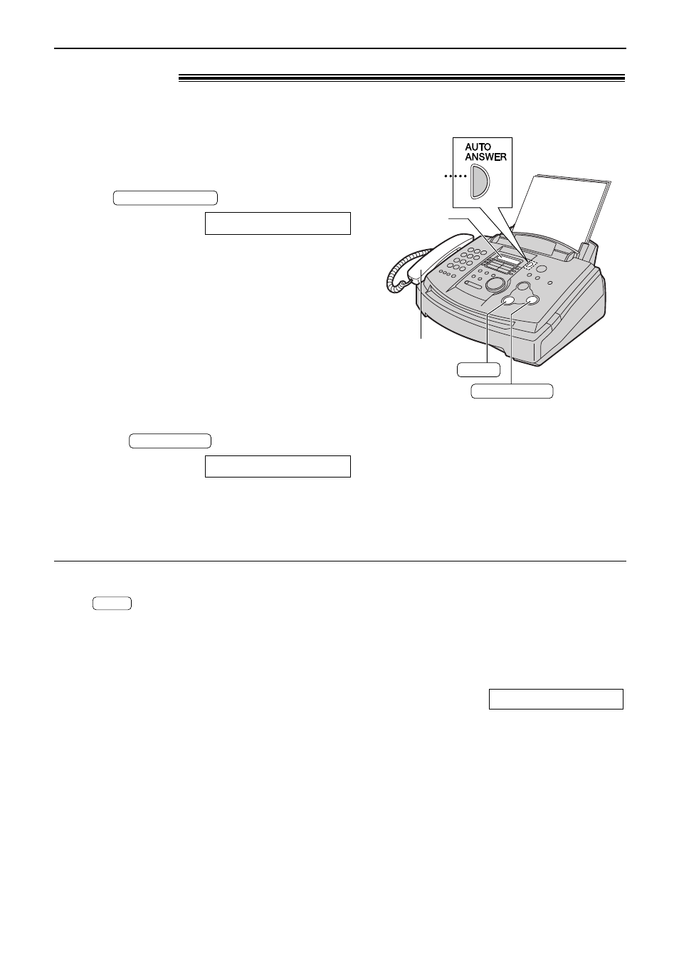 Receiving faxes, Tel mode ! (answering all calls manually), Activating tel mode receiving a fax manually | Panasonic KX-FL501NZ User Manual | Page 44 / 84