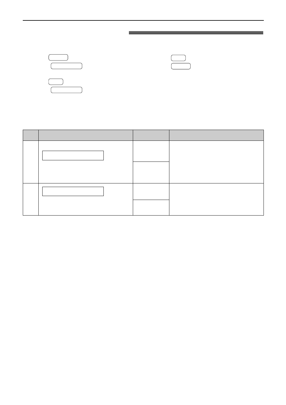 Features summary, Basic features (cont.), How to set menu options | Programming table (cont.) | Panasonic KX-FL501NZ User Manual | Page 58 / 84