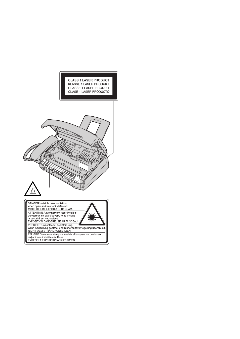 Safety instructions, 6caution | Panasonic KX-FL501NZ User Manual | Page 6 / 84