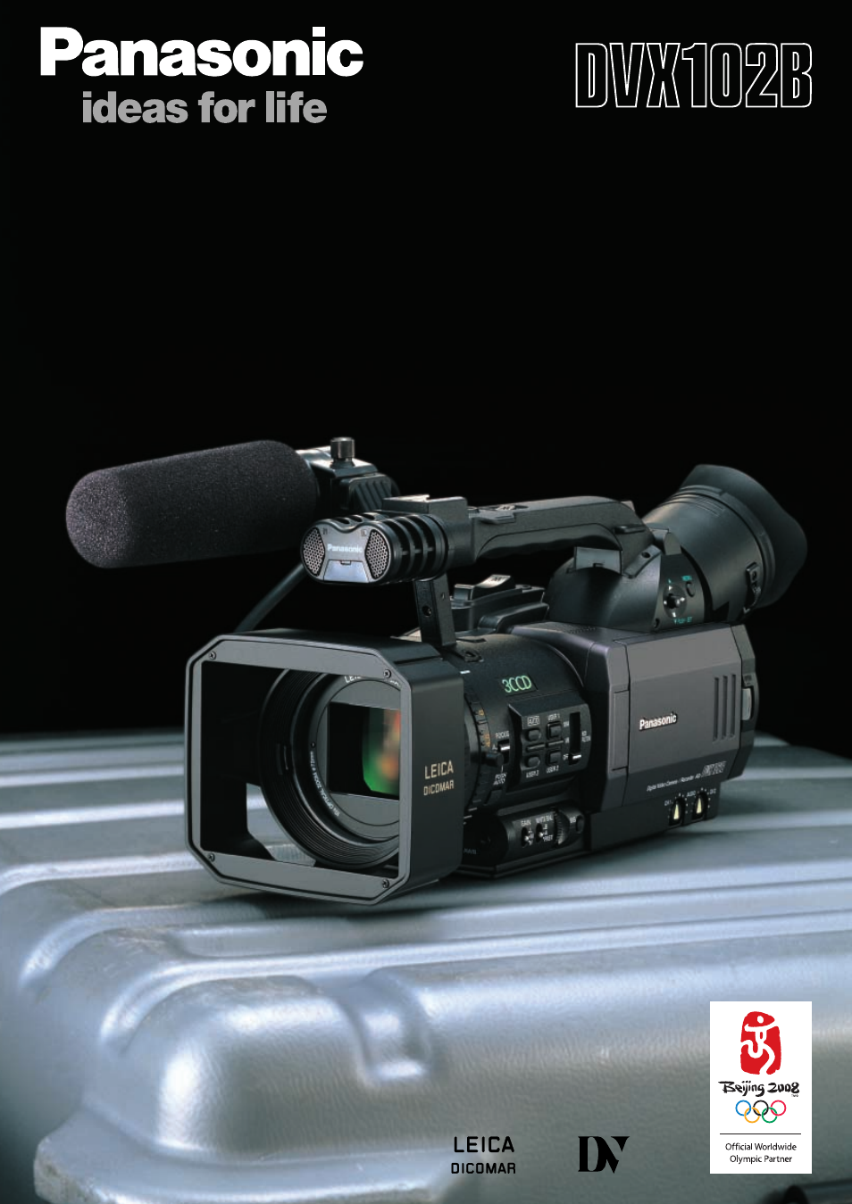 Panasonic AG-DVX102B User Manual | 12 pages
