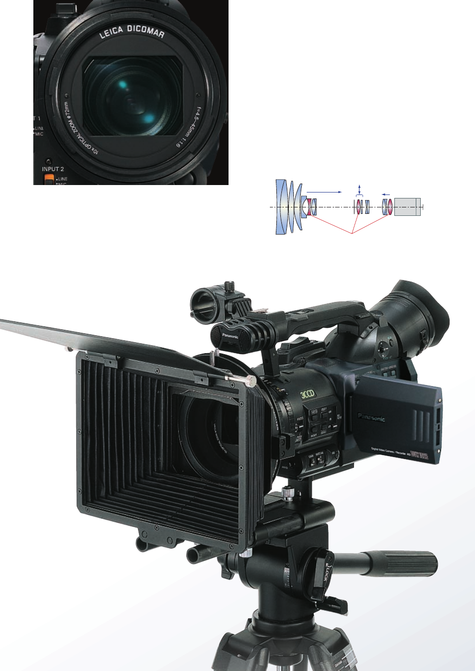 Superior image rendering | Panasonic AG-DVX102B User Manual | Page 4 / 12