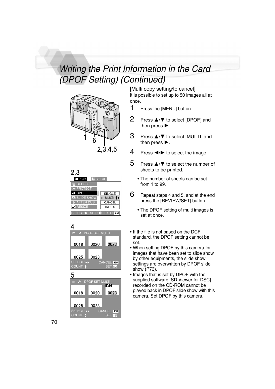 Panasonic DMC-LC5PP User Manual | Page 70 / 108