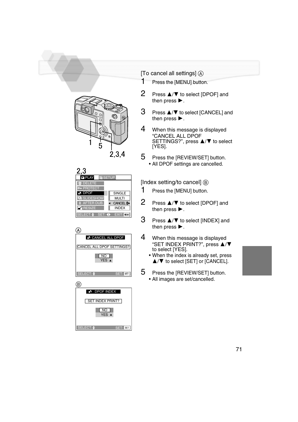 Panasonic DMC-LC5PP User Manual | Page 71 / 108