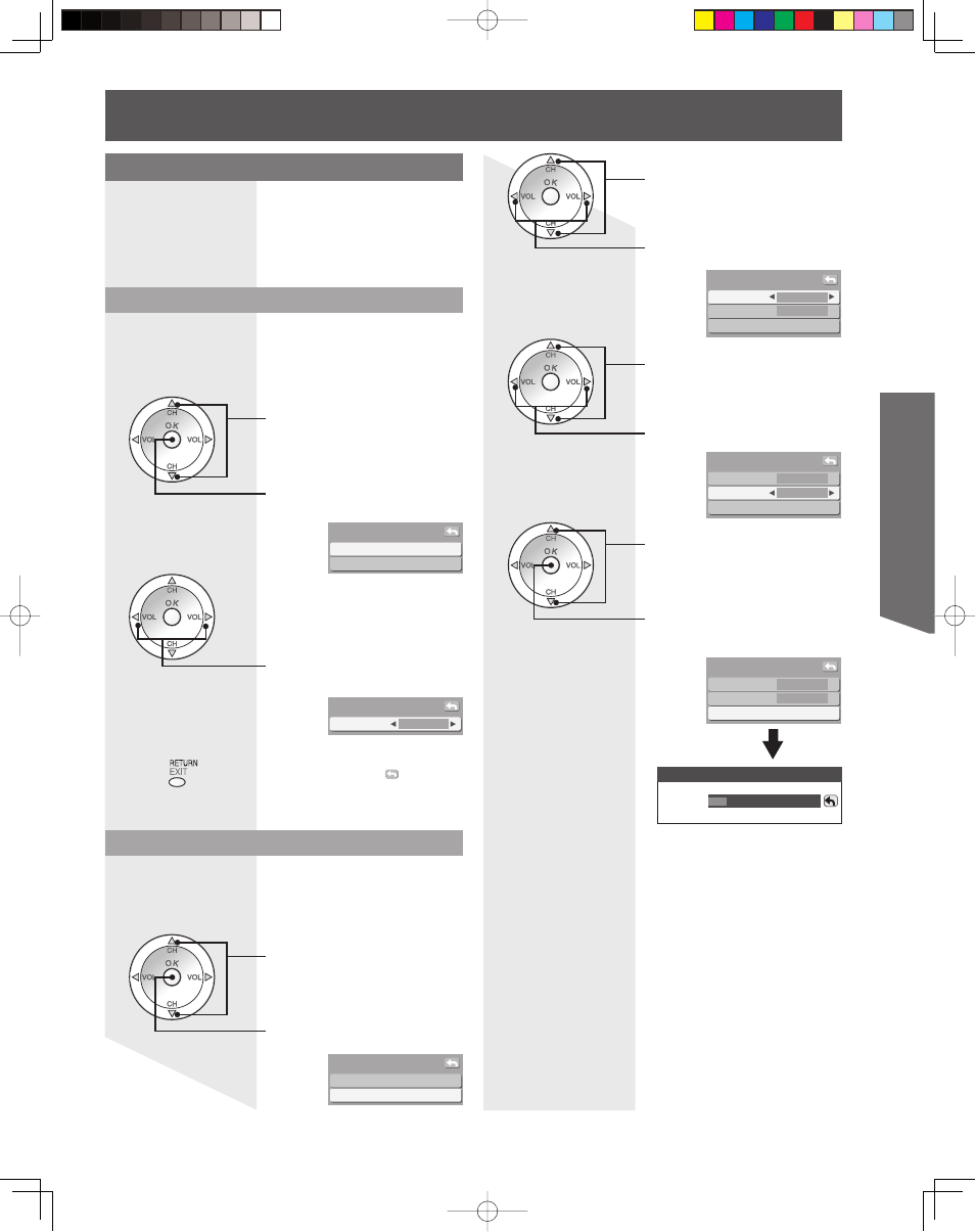 Basic operation, First time setup | Panasonic LSQT1060 C User Manual | Page 25 / 80