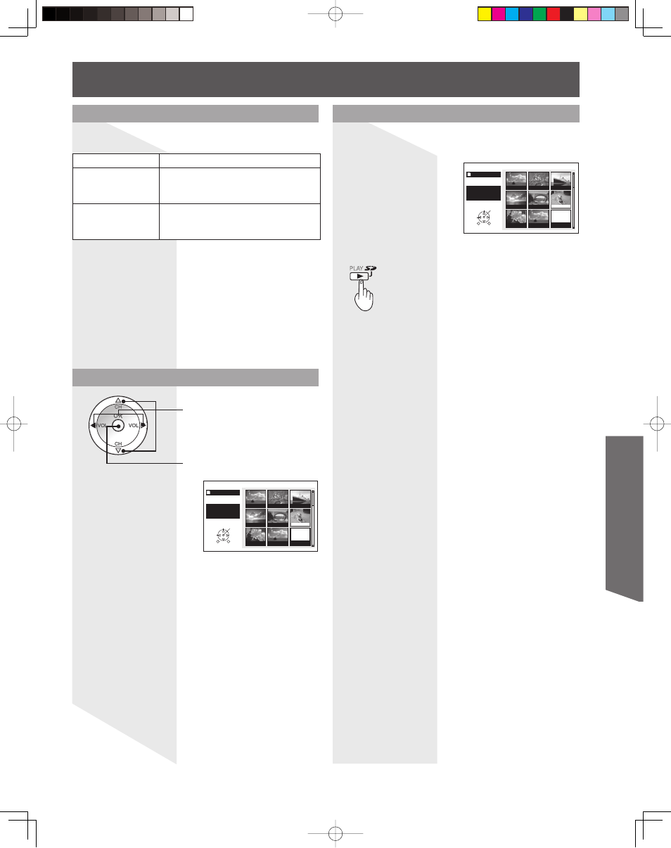 Advanced op er a tion, Exit photo viewer index area operation, Card warning messages | Message description | Panasonic LSQT1060 C User Manual | Page 49 / 80