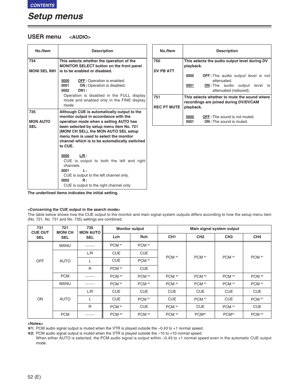 Panasonic AJ-SD930BE User Manual | Page 52 / 81