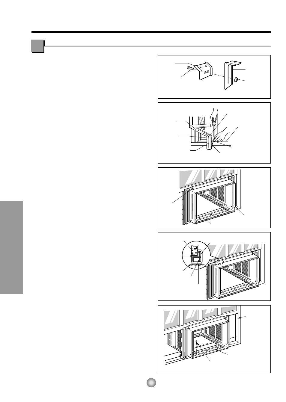 Cabinet installation, Features and installation | Panasonic CW-XC243HU User Manual | Page 12 / 32