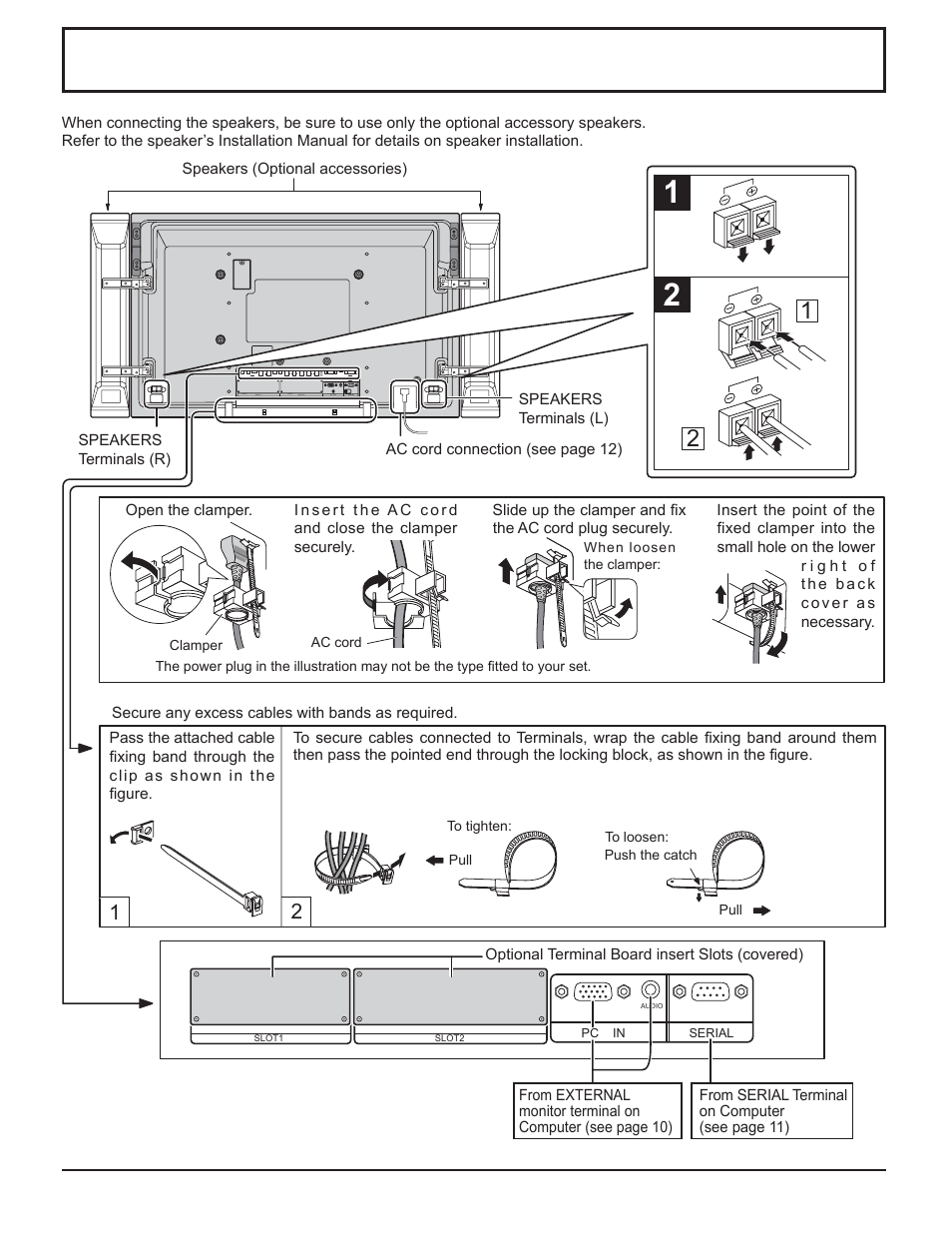 Connections | Panasonic TH-32LHD7 User Manual | Page 9 / 36