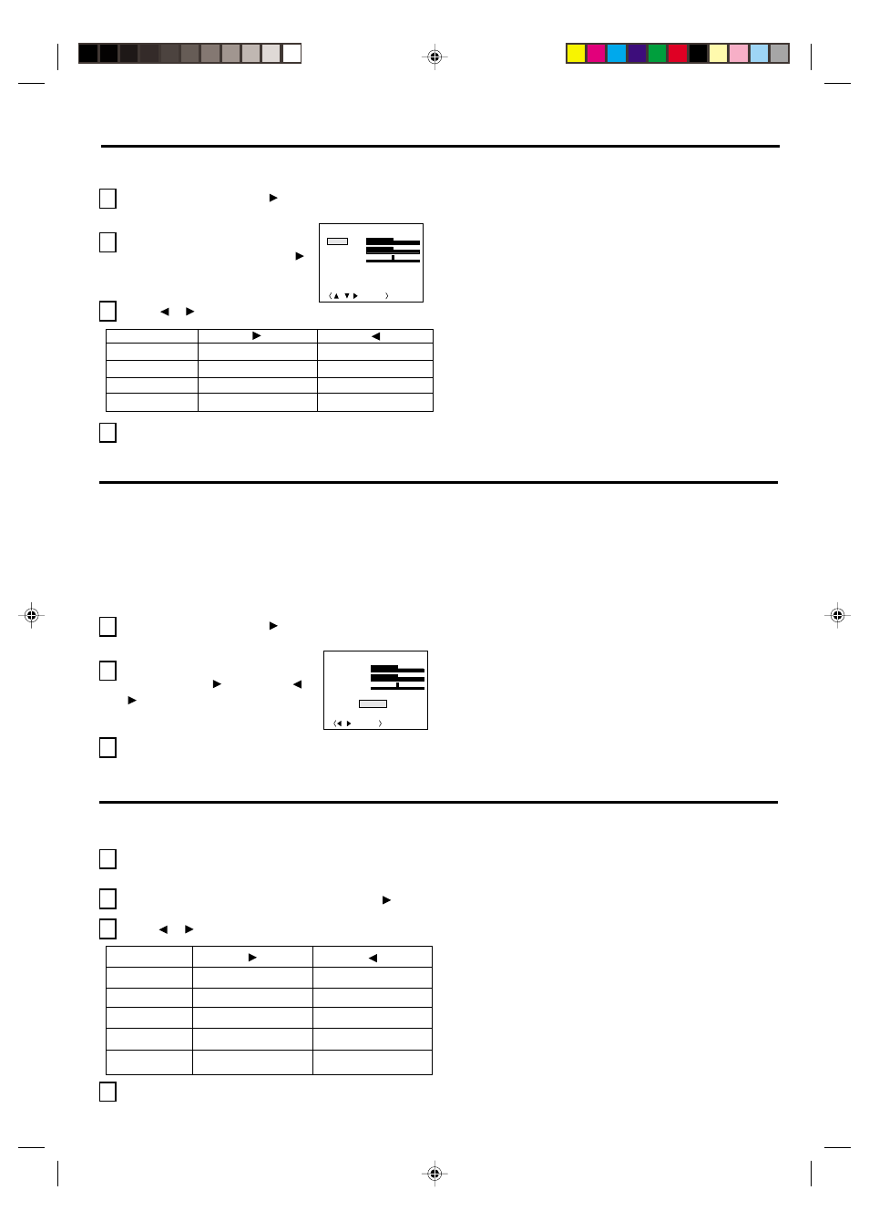 Adjusting picture sound adjustments, Stereo and second audio program (sap) | Panasonic CT-2701 User Manual | Page 10 / 24