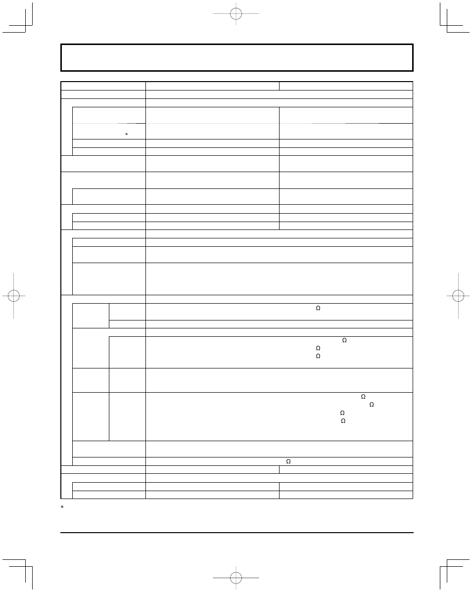 Specifications, Specifi cations | Panasonic HDMI TH-50PH20U User Manual | Page 20 / 24