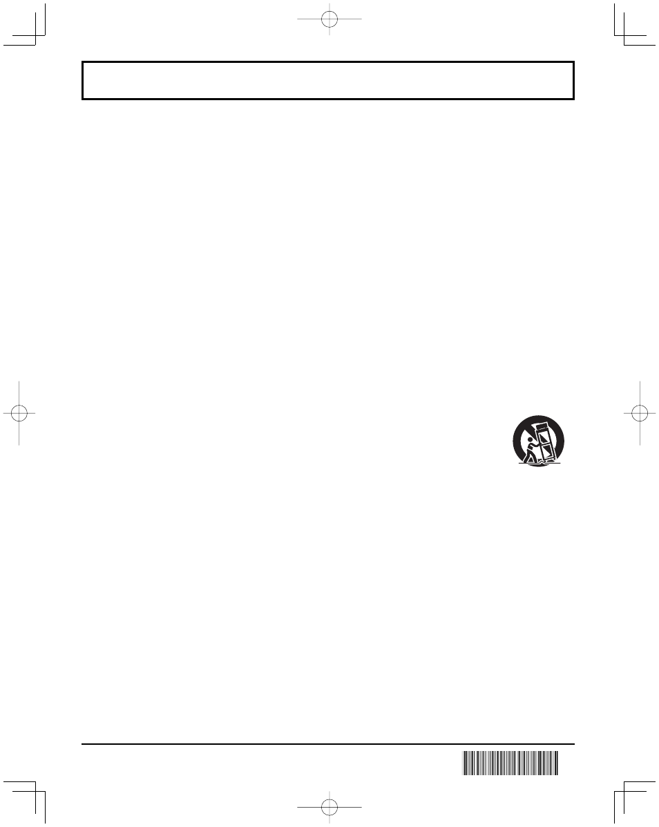 Important safety instructions | Panasonic HDMI TH-50PH20U User Manual | Page 3 / 24