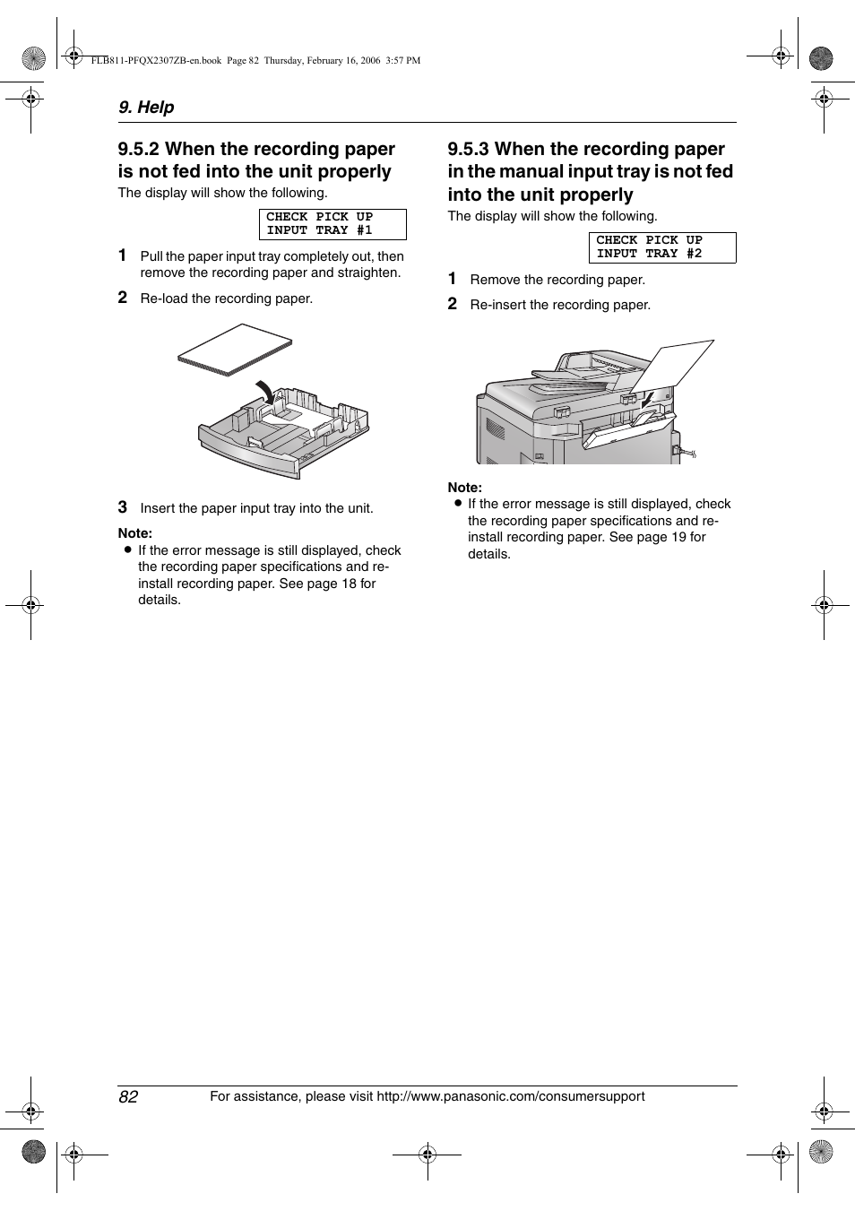 Panasonic KX-FLB811 User Manual | Page 84 / 106