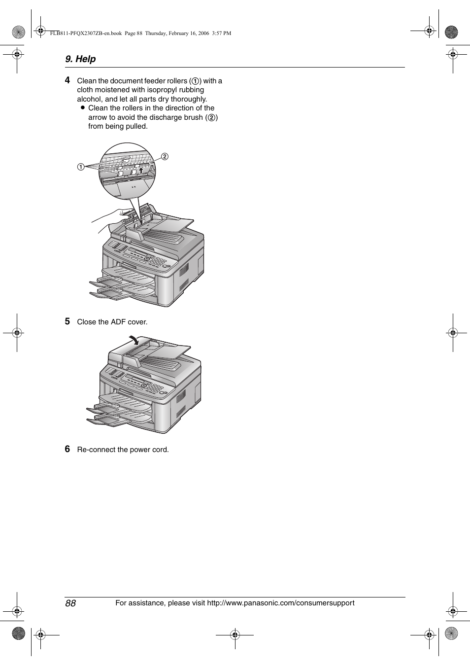 Panasonic KX-FLB811 User Manual | Page 90 / 106