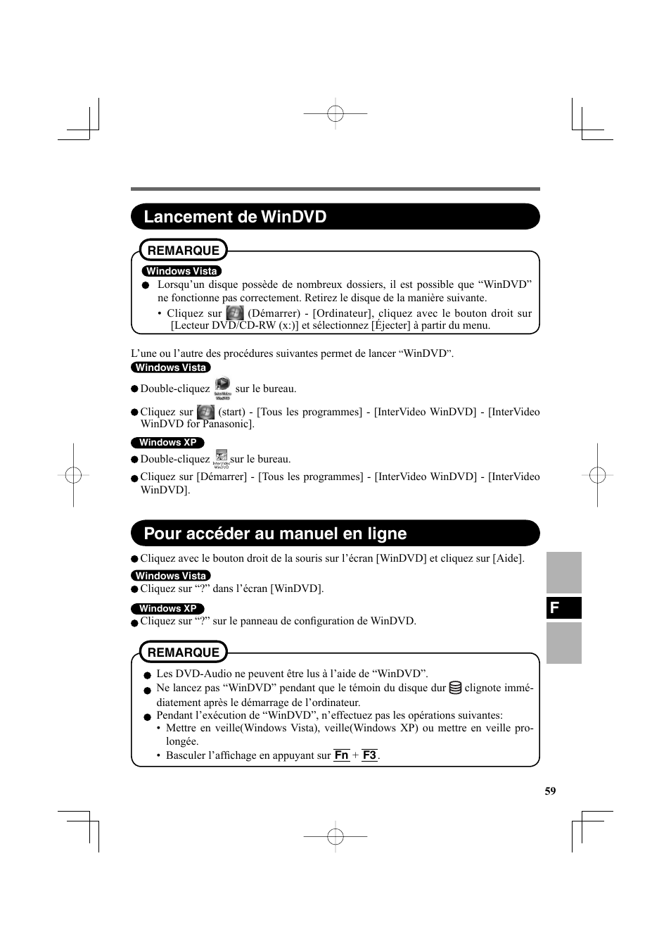 Panasonic CF-VDR302U User Manual | Page 59 / 88