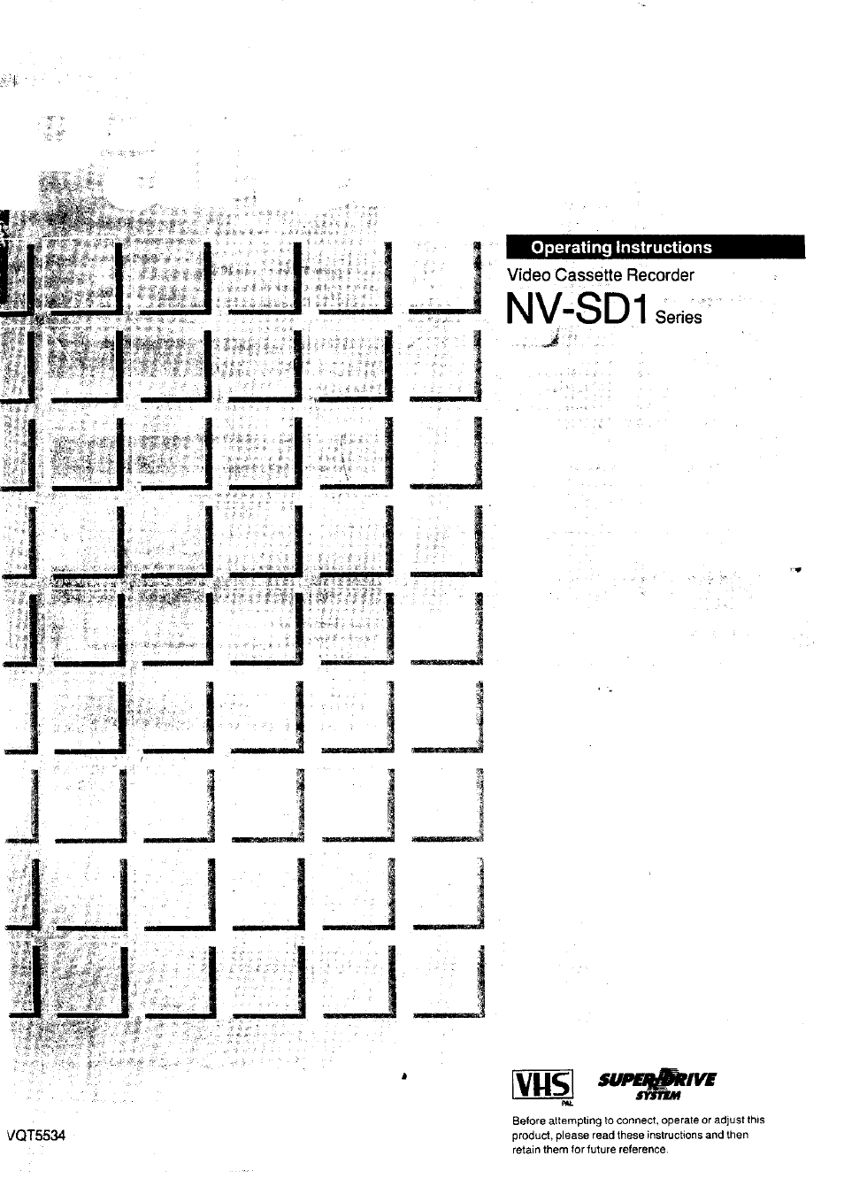 Panasonic NV-SD1 Series User Manual | 20 pages