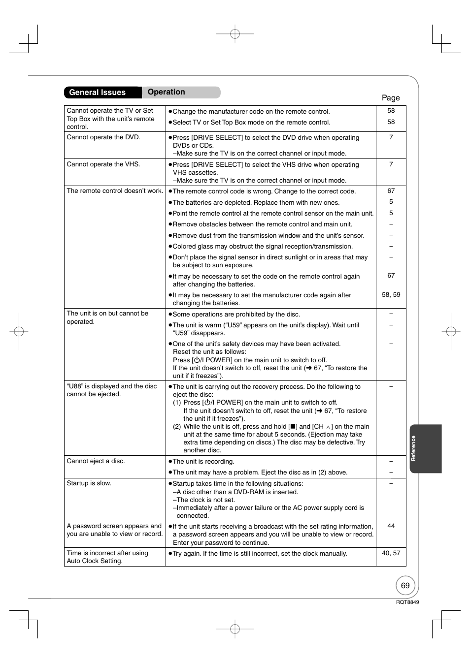 Panasonic DMR-EZ37V User Manual | Page 69 / 88