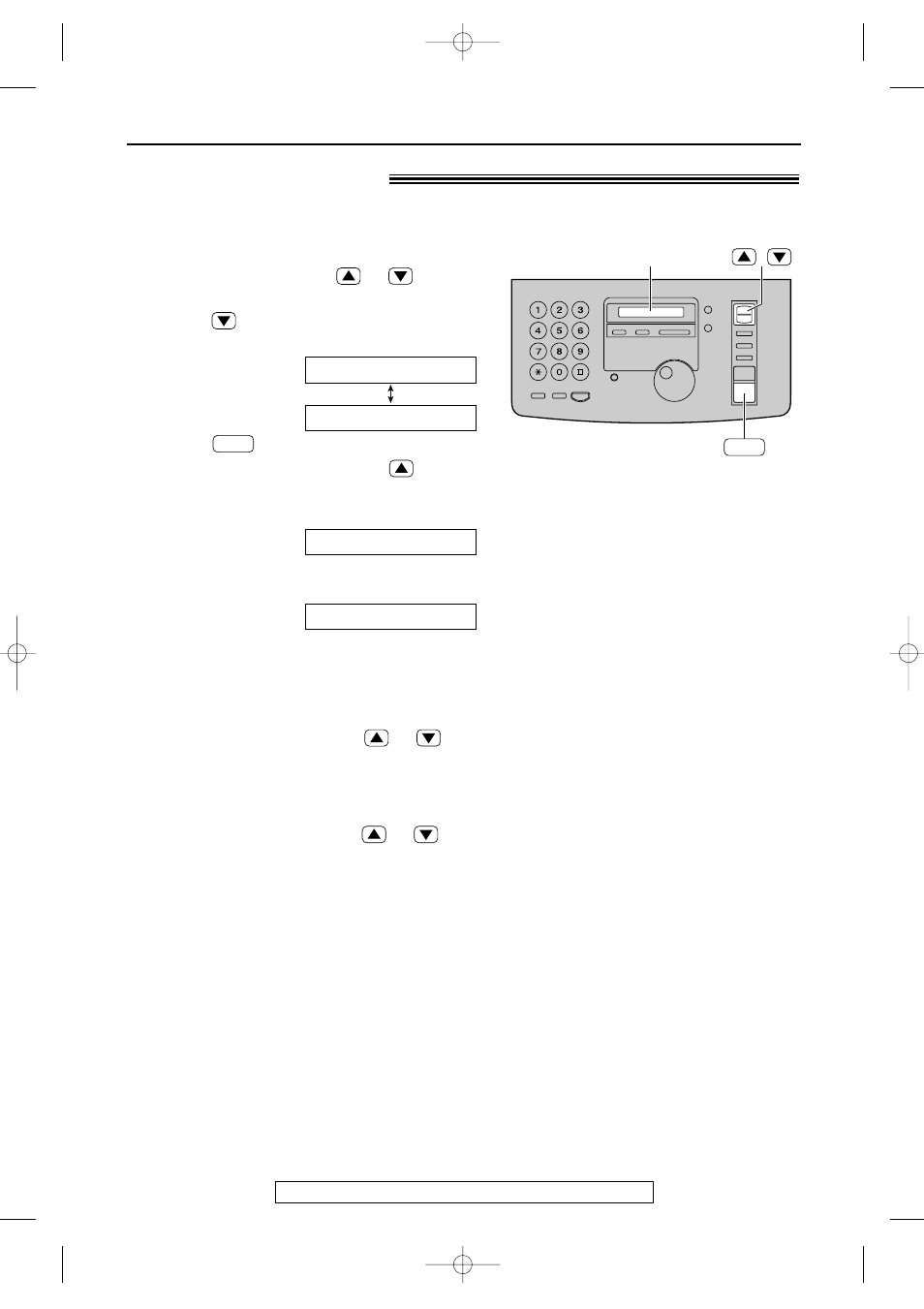 Volumes, Adjusting volumes, Ringer volume | Handset receiver volume, Monitor volume | Panasonic KX-FP80  EN User Manual | Page 17 / 76