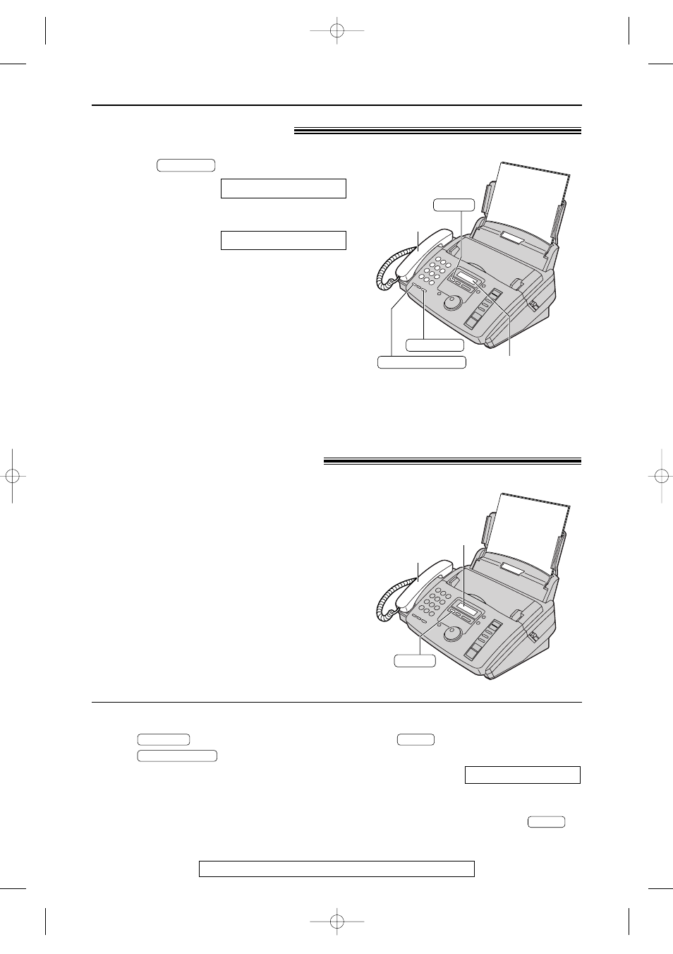 Making and answering calls, Voice calls - making, Voice calls - answering | Panasonic KX-FP80  EN User Manual | Page 18 / 76