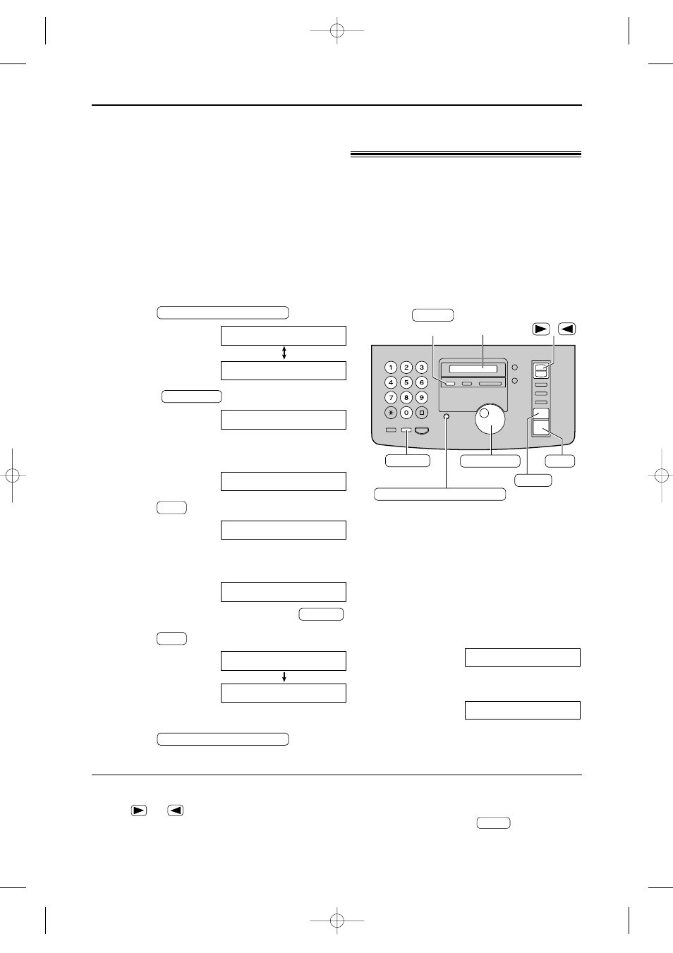 Jog dial | Panasonic KX-FP80  EN User Manual | Page 20 / 76