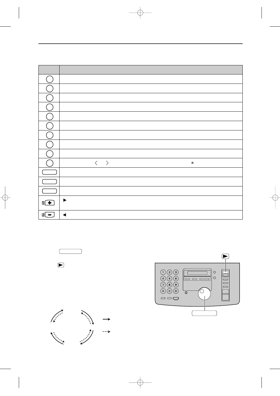 Jog dial | Panasonic KX-FP80  EN User Manual | Page 21 / 76