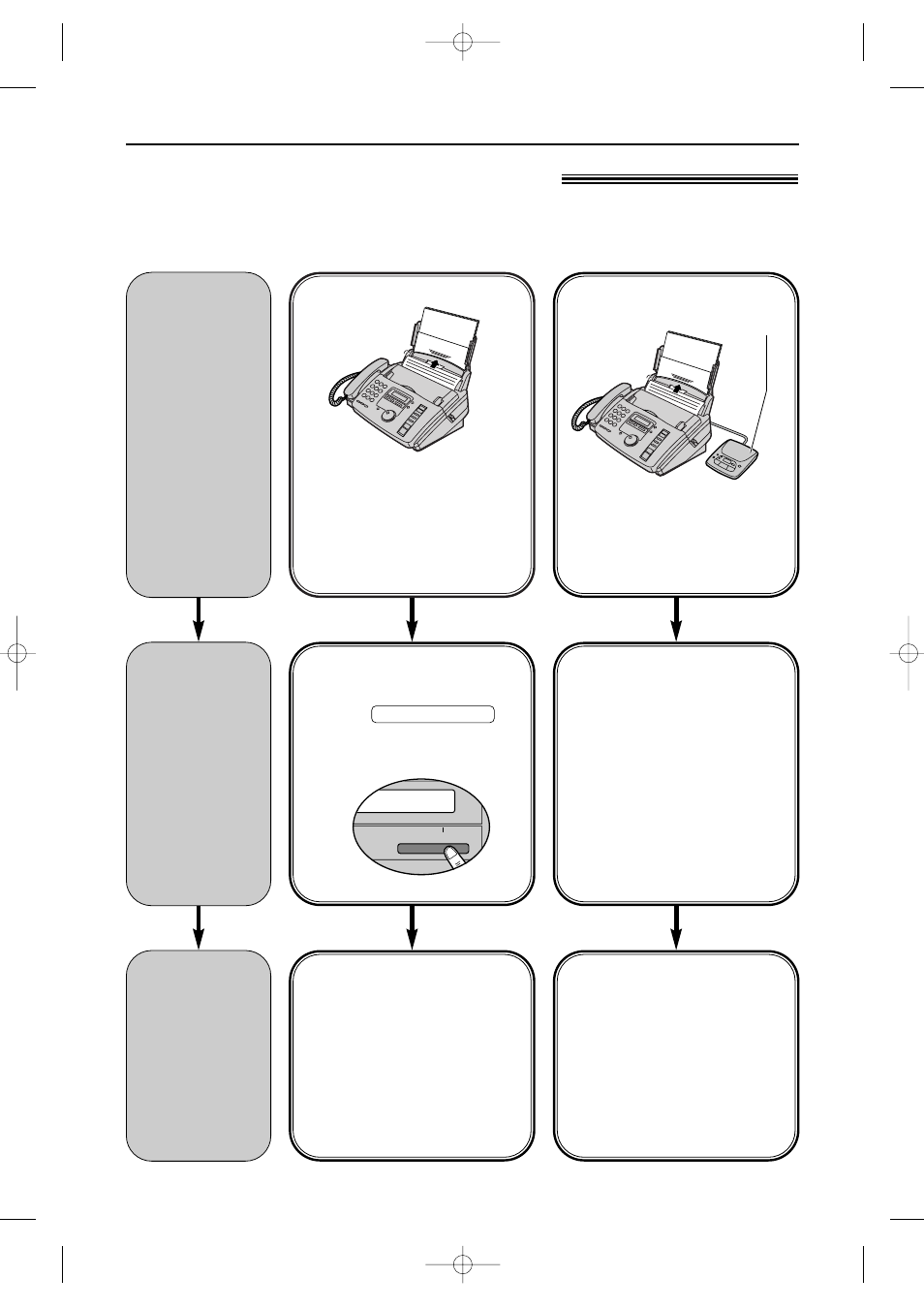 Receiving faxes, Setting the unit to receive faxes | Panasonic KX-FP80  EN User Manual | Page 36 / 76