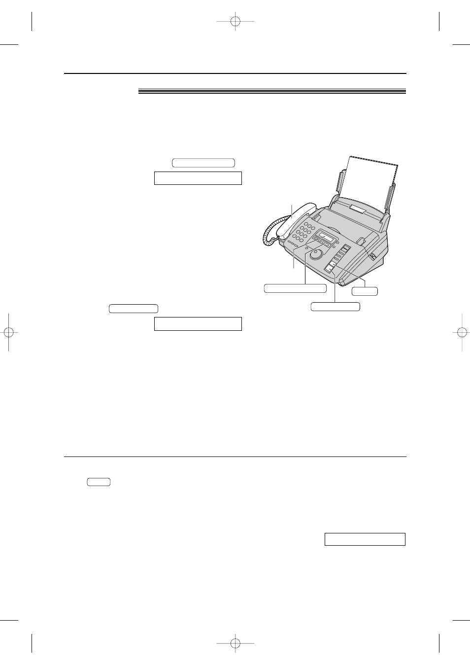 Receiving faxes, Tel mode ! (answering all calls manually), Activating the tel mode receiving a fax manually | Panasonic KX-FP80  EN User Manual | Page 38 / 76