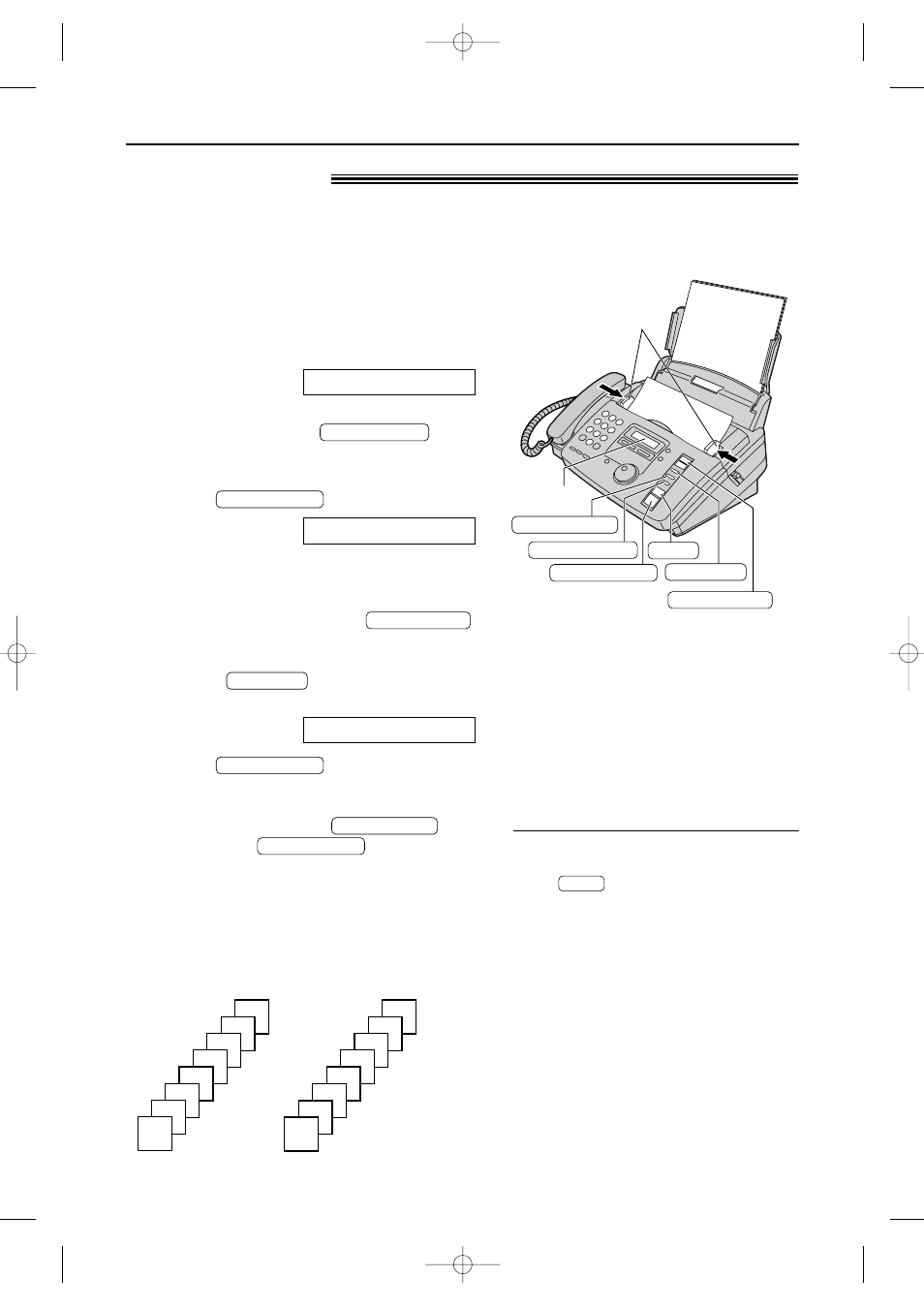 Copying, Making a copy, Printing collated (sorted) copies | Panasonic KX-FP80  EN User Manual | Page 46 / 76