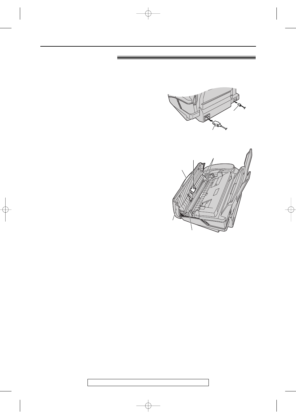 Cleaning, Document feeder | Panasonic KX-FP80  EN User Manual | Page 66 / 76
