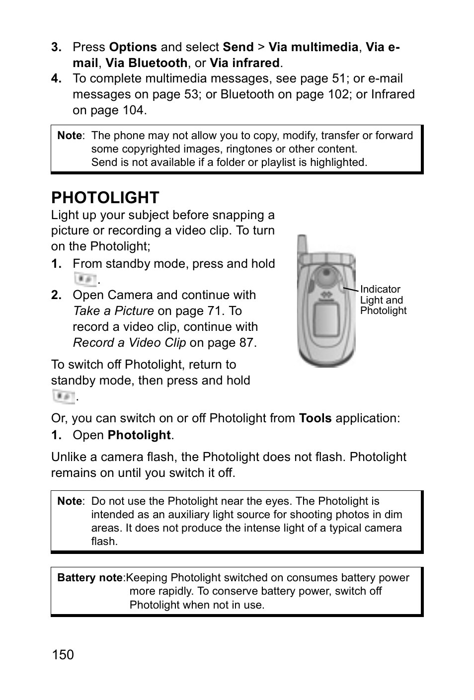 Photolight | Panasonic EB-X700 User Manual | Page 153 / 179