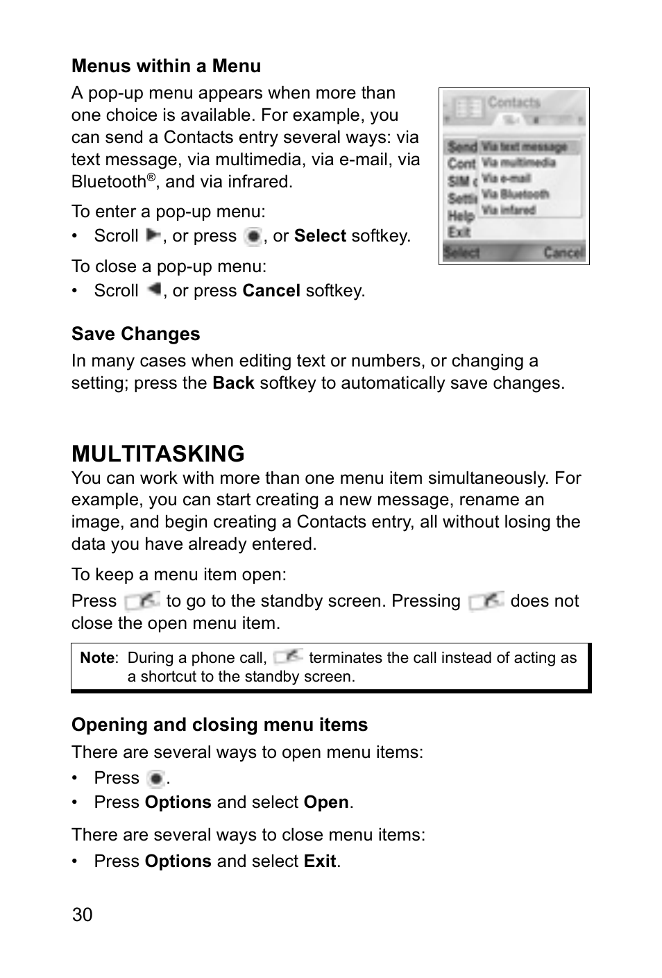 Multitasking | Panasonic EB-X700 User Manual | Page 33 / 179