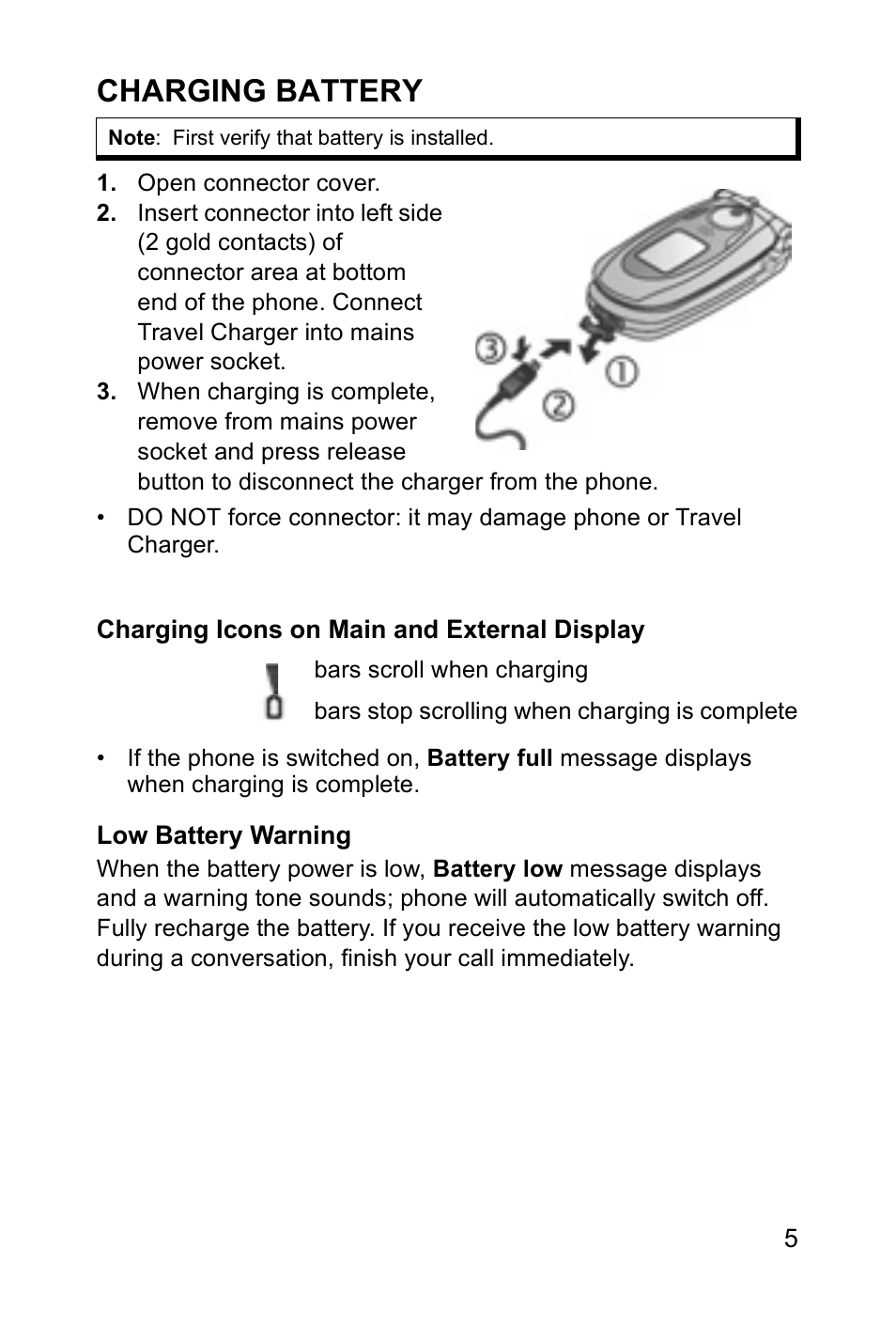 Charging battery | Panasonic EB-X700 User Manual | Page 8 / 179