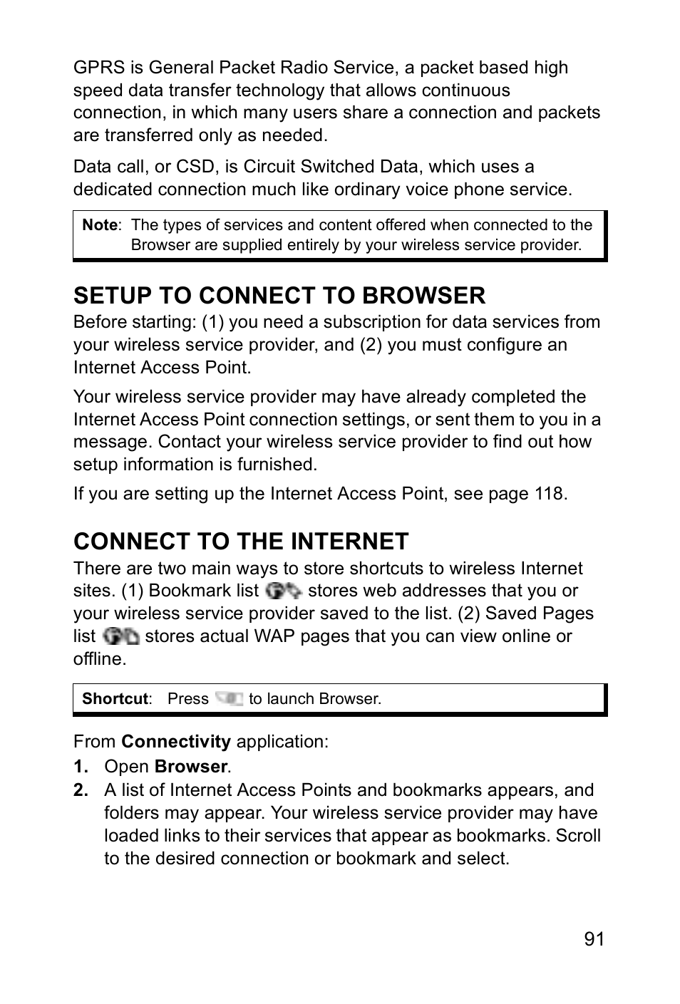 Setup to connect to browser, Connect to the internet | Panasonic EB-X700 User Manual | Page 94 / 179