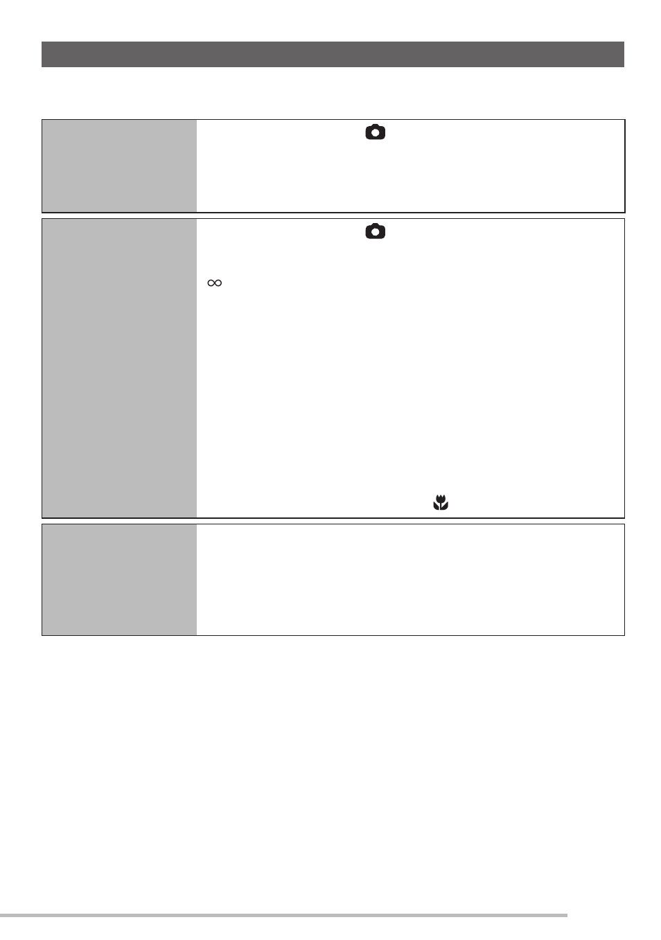 Exposure problems, Focus problems, Colour problems | Panasonic DMC-LS75 User Manual | Page 25 / 112
