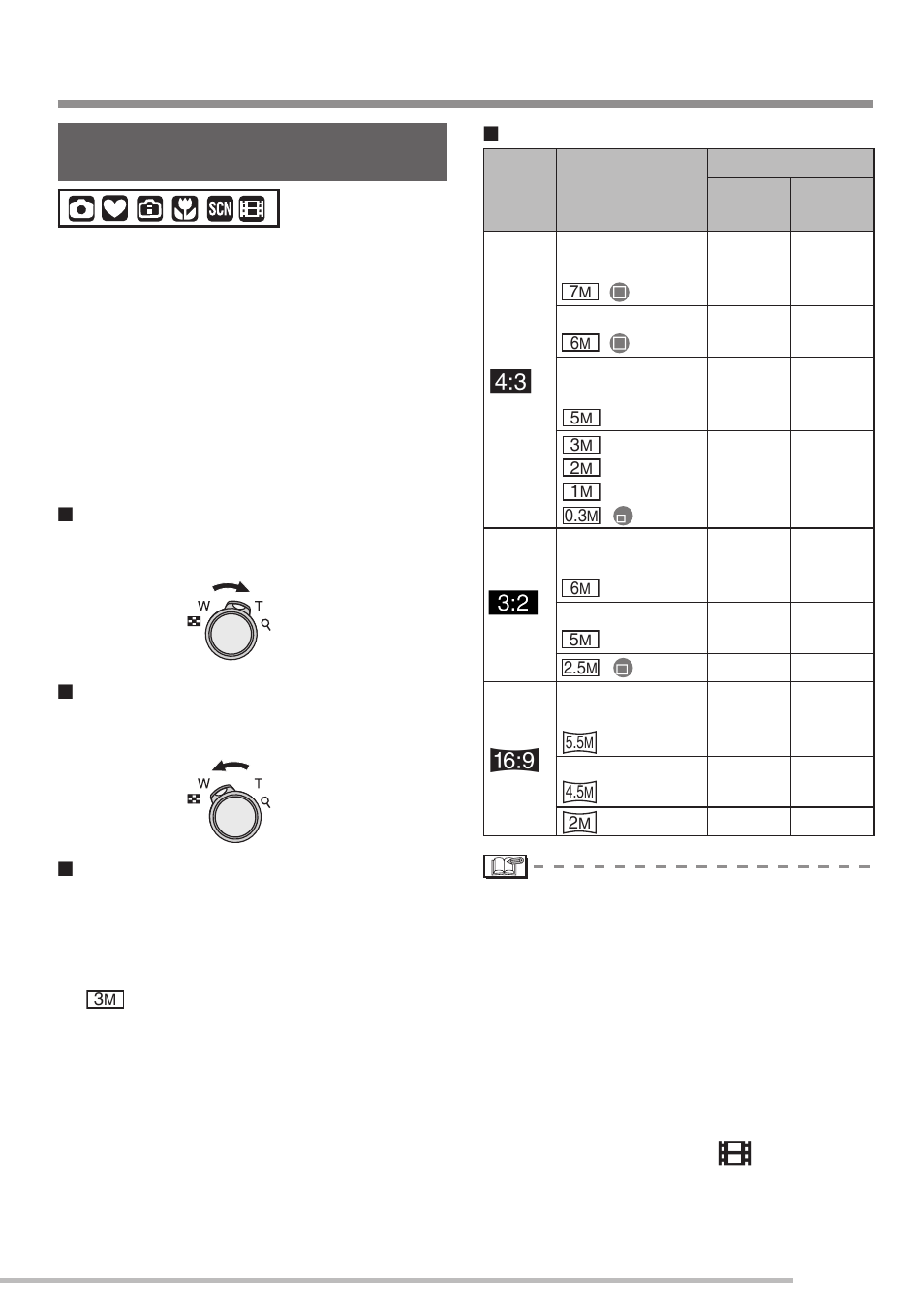 Taking pictures with the zoom | Panasonic DMC-LS75 User Manual | Page 29 / 112