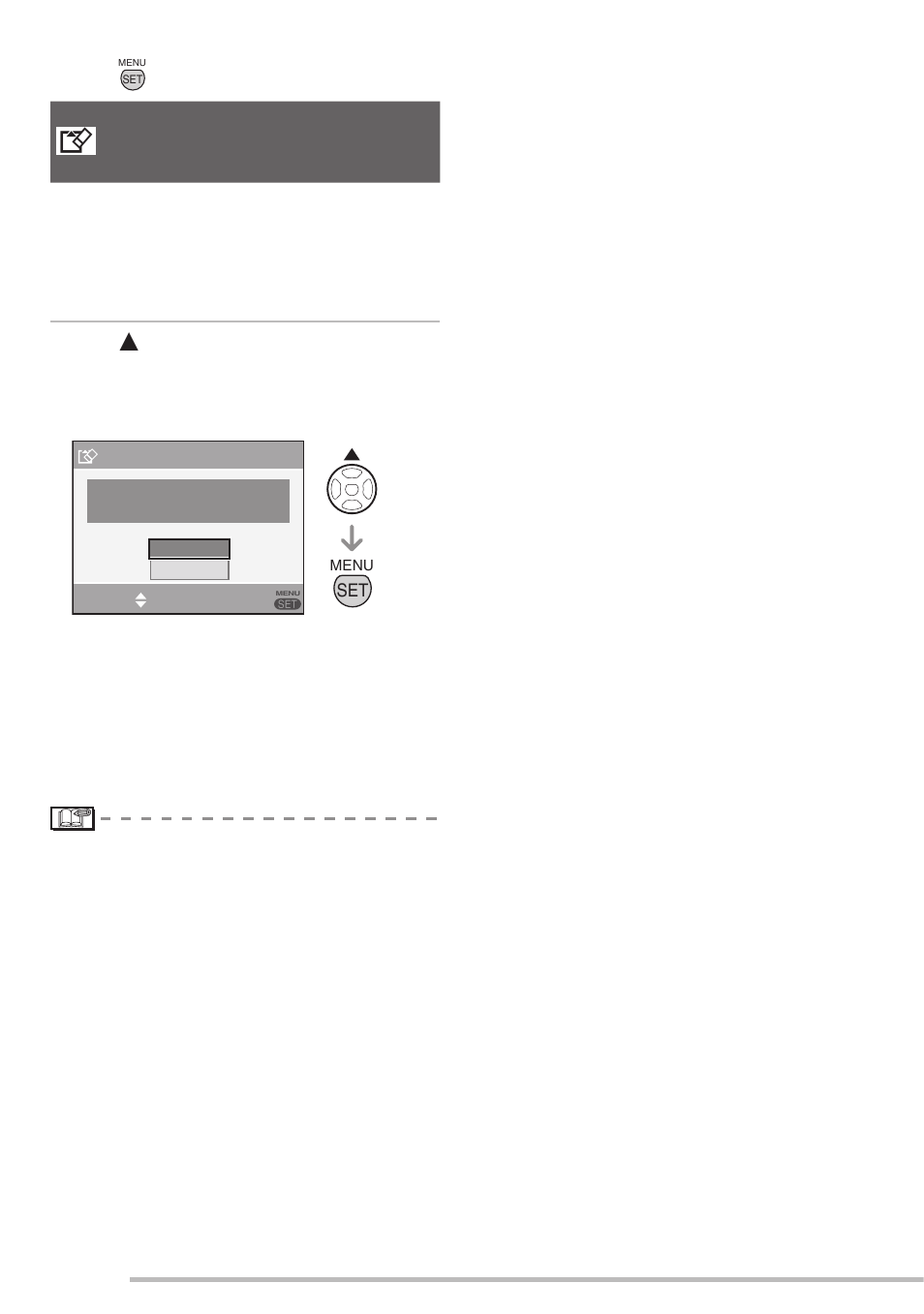 Format, Press e to select [yes] and then press [menu/set | Panasonic DMC-LS75 User Manual | Page 82 / 112