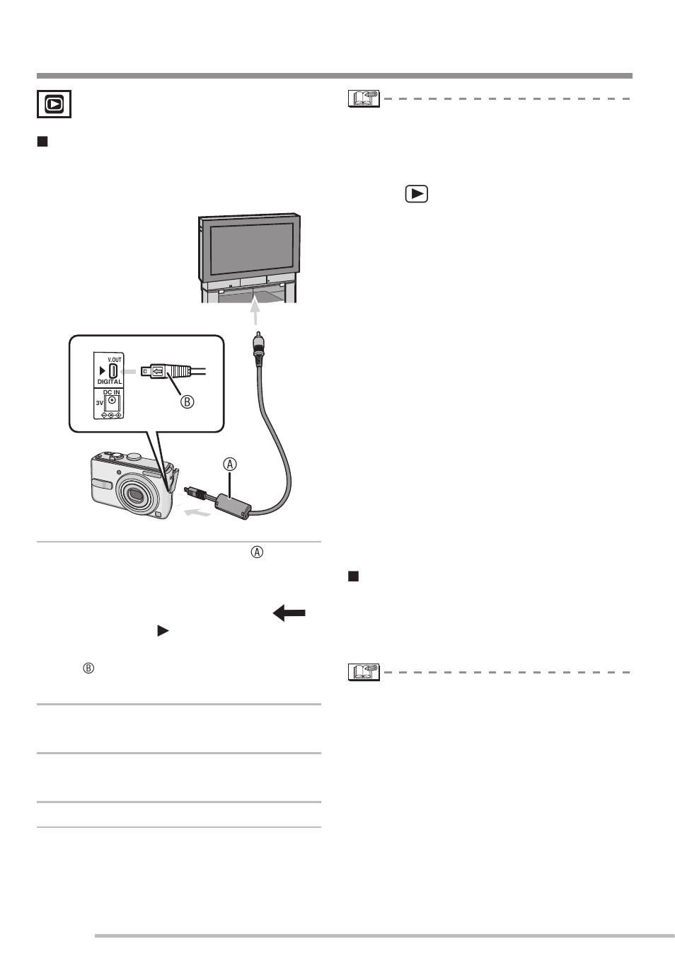 Playing back pictures with a tv screen | Panasonic DMC-LS75 User Manual | Page 90 / 112