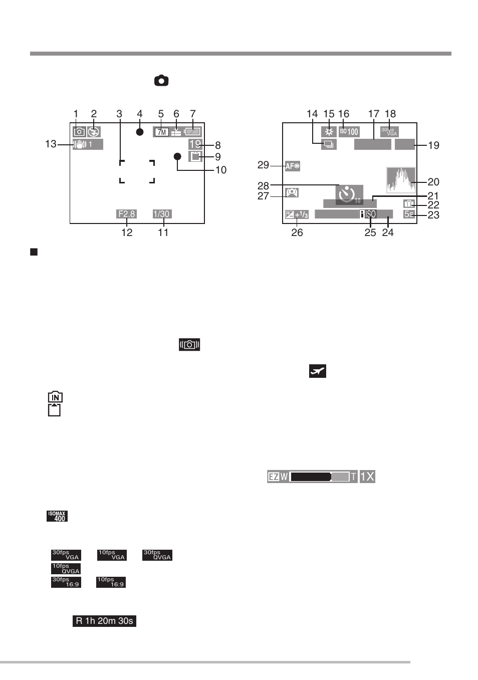 Screen display | Panasonic DMC-LS75 User Manual | Page 91 / 112