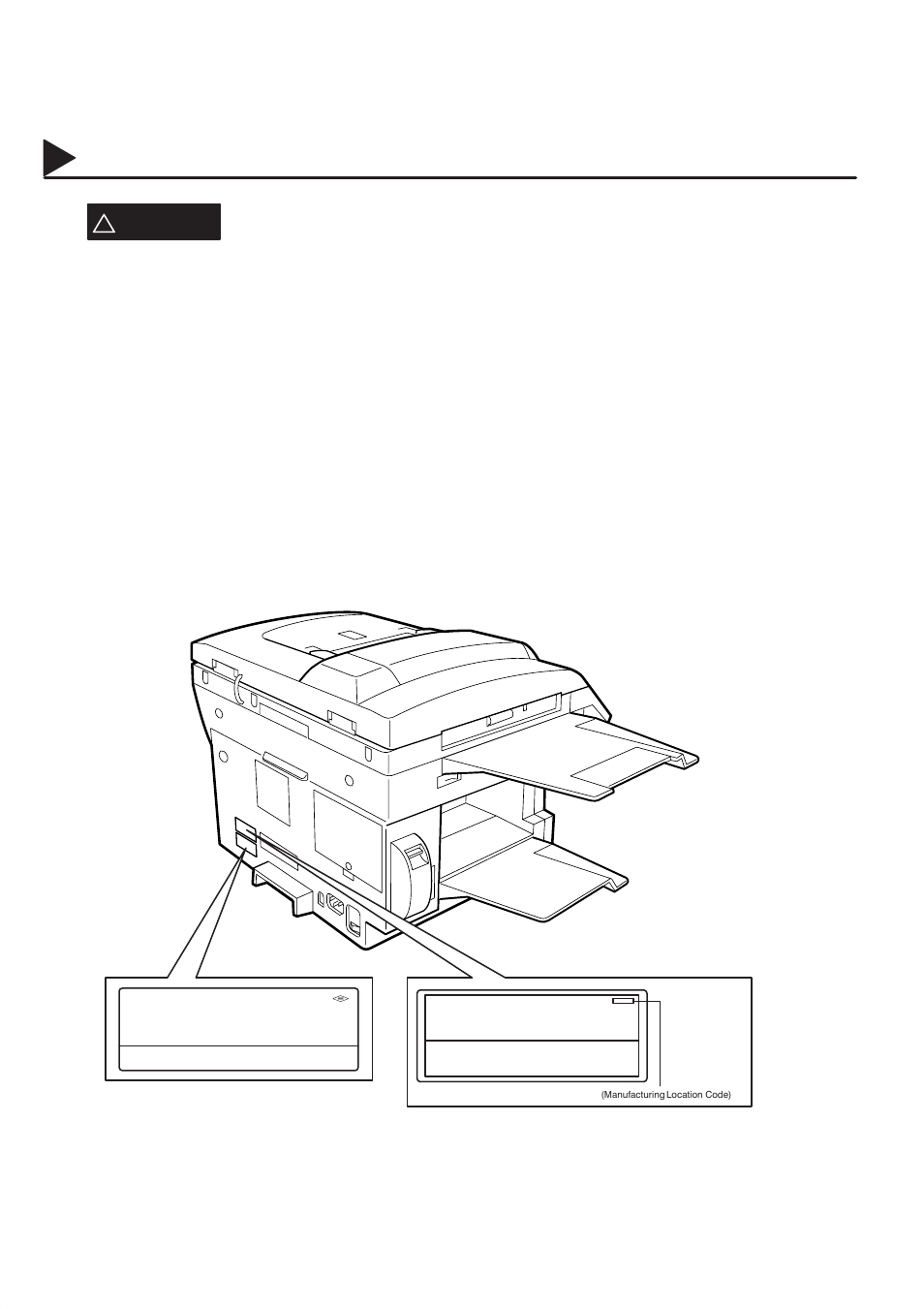 Safety information, Warning | Panasonic PANAFAX DF-1100 User Manual | Page 16 / 221