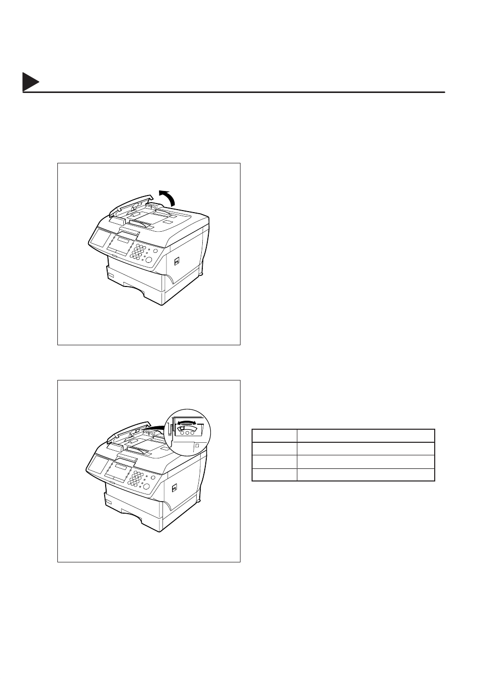 Troubleshooting, Adjusting the automatic document feeder (adf) | Panasonic PANAFAX DF-1100 User Manual | Page 196 / 221