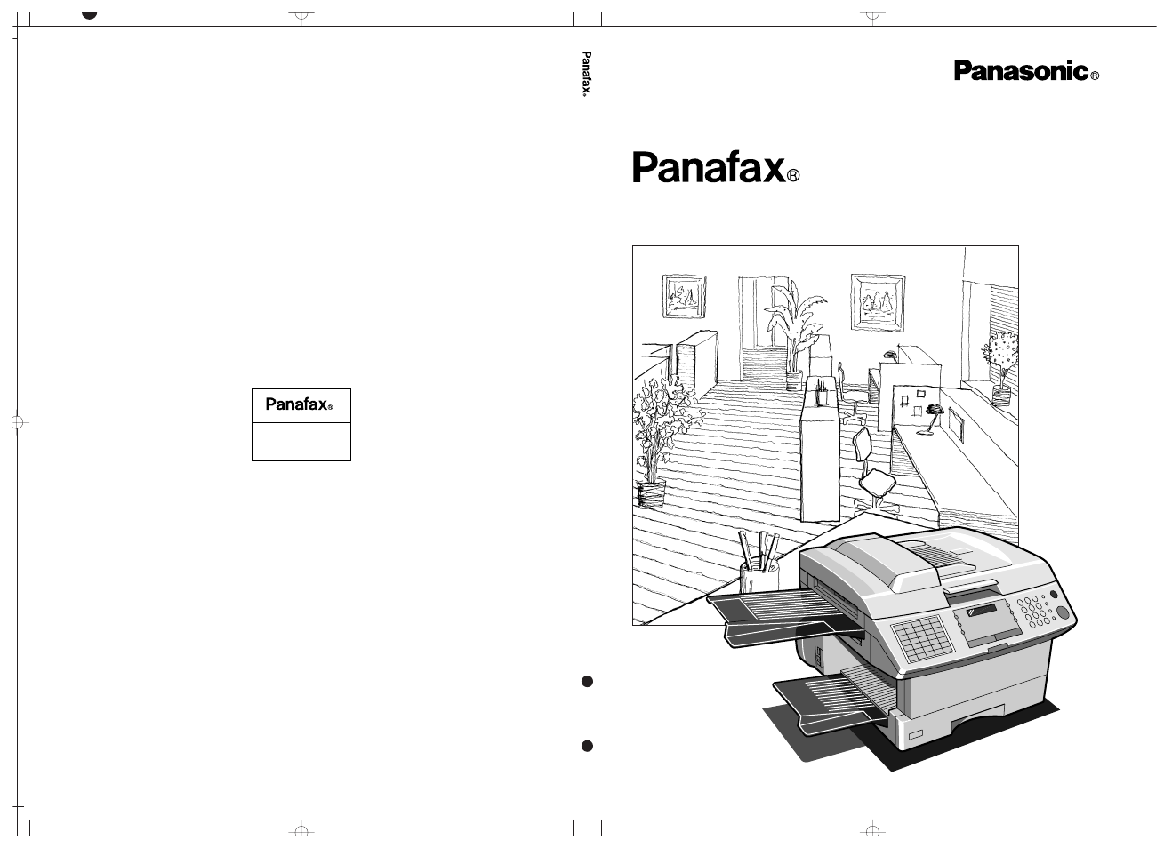 Df-1100, User’s guide, Facsimile | Panasonic PANAFAX DF-1100 User Manual | Page 219 / 221