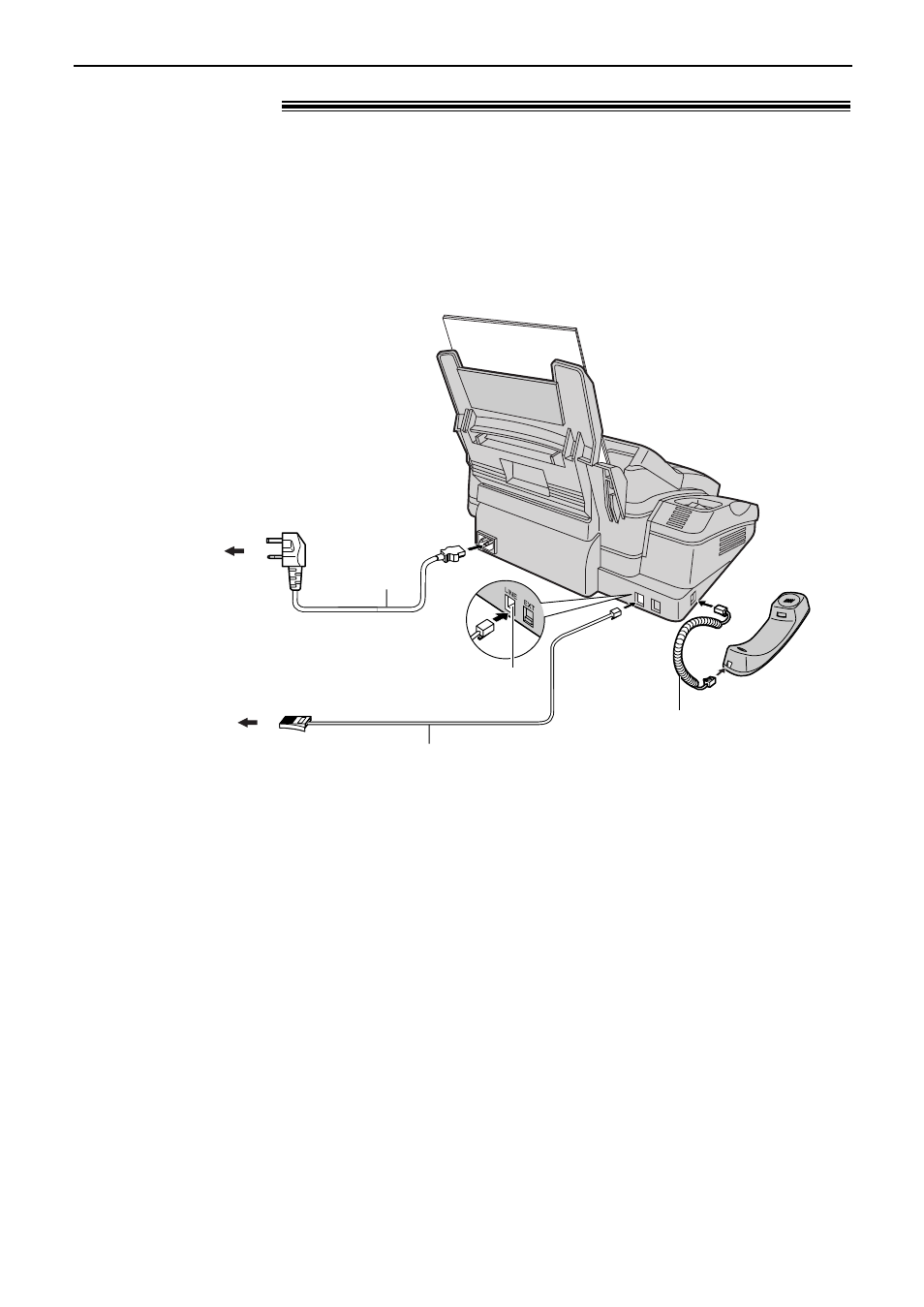 Setup, Connections | Panasonic KX-FP185E User Manual | Page 14 / 94